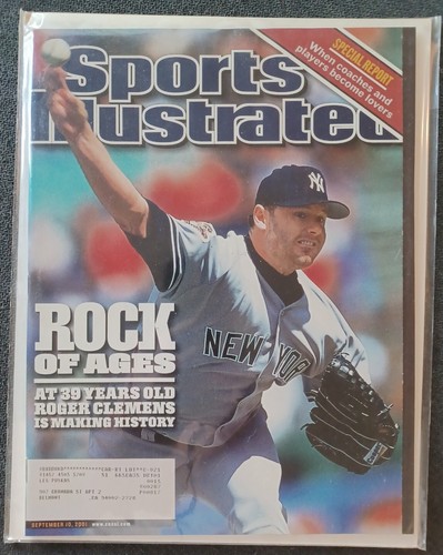 💥2️⃣0️⃣0️⃣1️⃣ Sports Illustrated Magazine 9/10/01