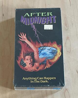AFTER MIDNIGHT (1989) Sealed Betamax CBS Fox Horror Anthology College Slasher