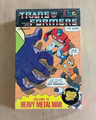 THE TRANSFORMERS Vol. 10 Heavy Metal War (1984) Big Box