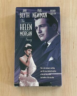 THE HELEN MORGAN STORY (1957) Used VHS Warner Paul Newman Ann Blyth Biography
