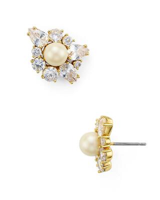 New Kate Spade New York Flying Colors Pearl Cluster Stud