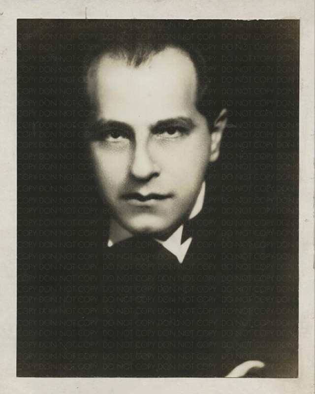 DUNNINGER 8 X 10 BLACK & WHITE PUBLICITY PHOTO / Archival Magician Photo Reprint