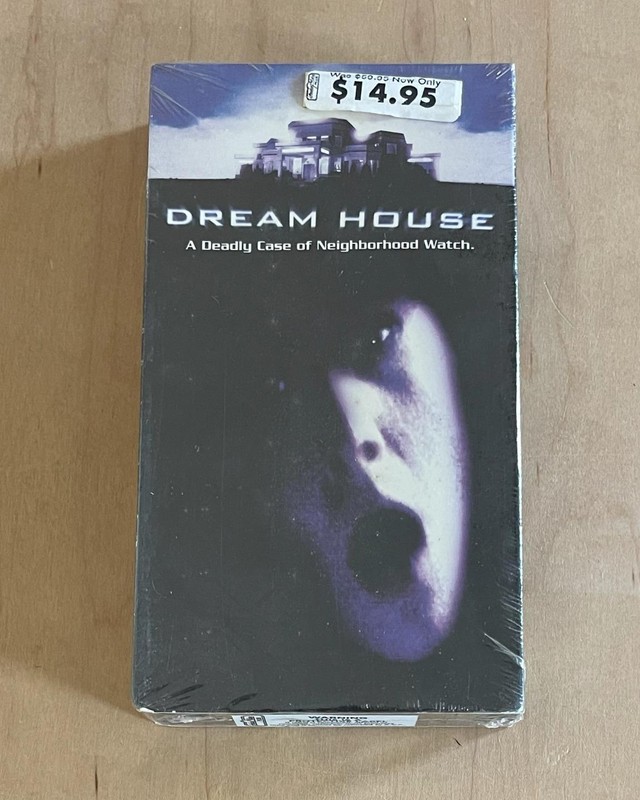 DREAM HOUSE (1998) Sealed VHS Paramount High Tech Horror Sci