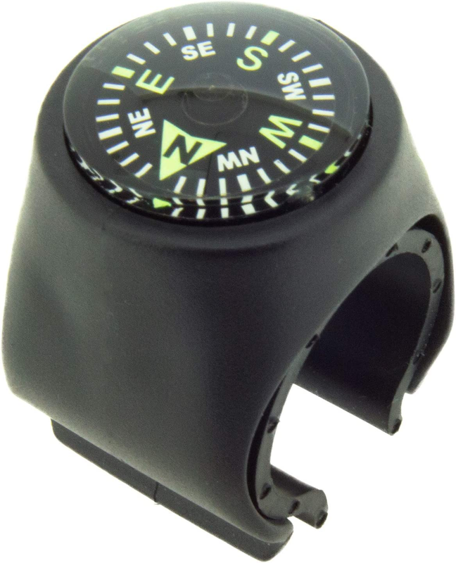 Sun Company Clip-On Compass for Bikes | Handlebar Compass for Bicycle, Motorcycl