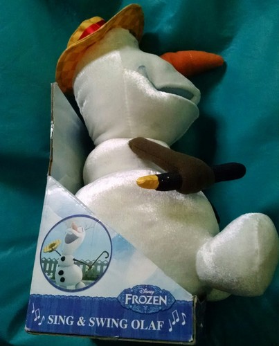 Olaf sing and swing plush animated Frozen Character in original packaging