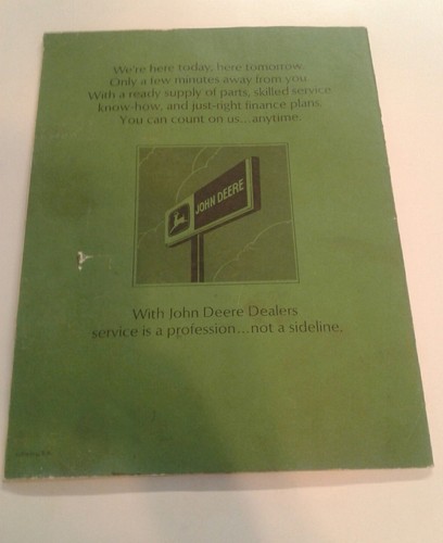 John Deere 37 farm loader OMW21300