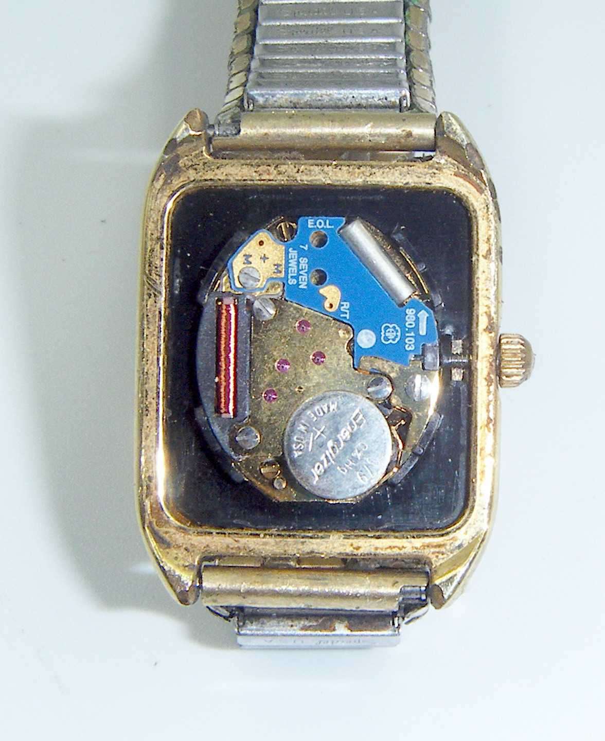 Vintage Hamilton Quartz Customized Womens Watch Burnet Realty 9894 7 Jewels
