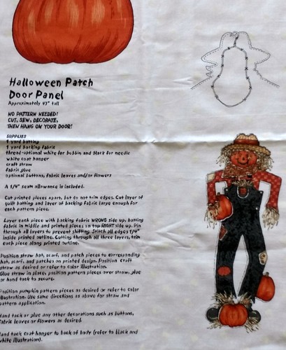 Halloween Patch Orange 43