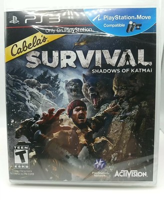 Cabela's Survival: Shadows of Katmai (Sony PLAYSTATION 3, 2011) PS3 NEW 