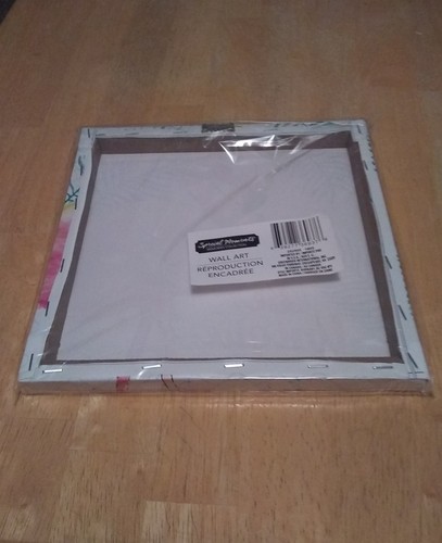 Beach house Decor Flamingo Canvas Wall Art be unique Pink 8.5 x 8.5 brand new