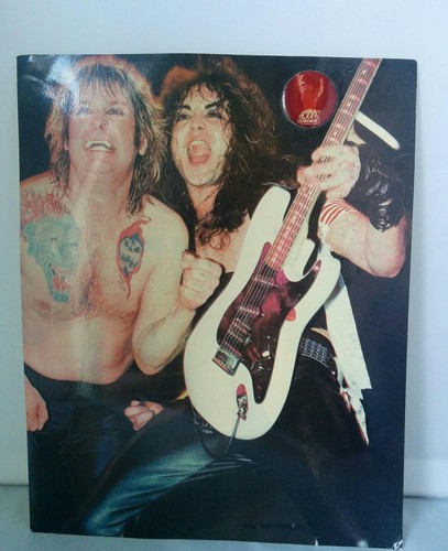 Vintage Ozzy Osbourne Jake E. Lee Photo Concert Rare Old