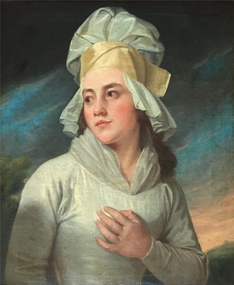 Circa 1800 -Portrait of a Lady -Attributed to Samuel Woodforde