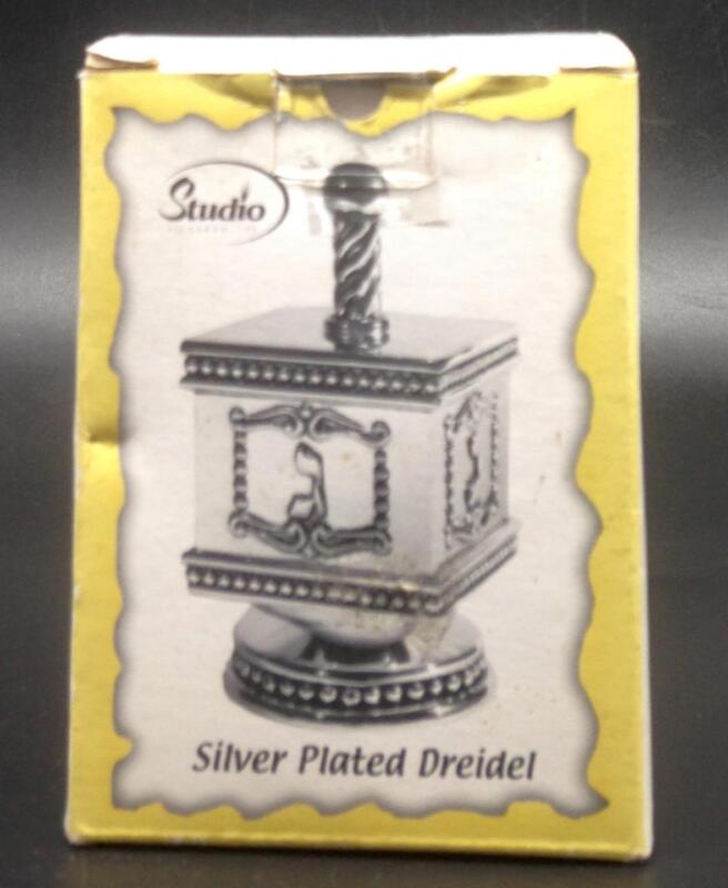 Studio Silver Plated Dreidel New