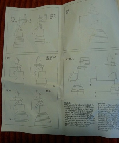 ERCO 1073187023 TRACK LIGHT