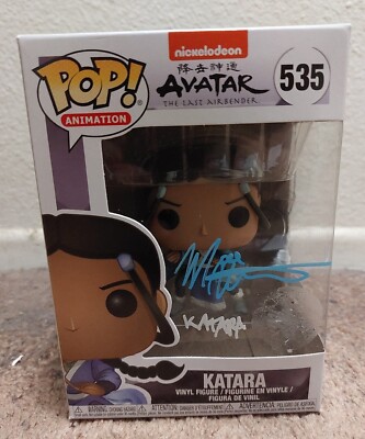 Mae Whitman Signed Funko Pop JSA Katara Avatar Last Airbender