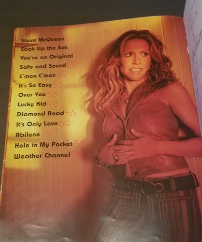 Used Good ConditionSheryl Crow C'mon C'Mon Guitar Tab Songbook Sheet Music