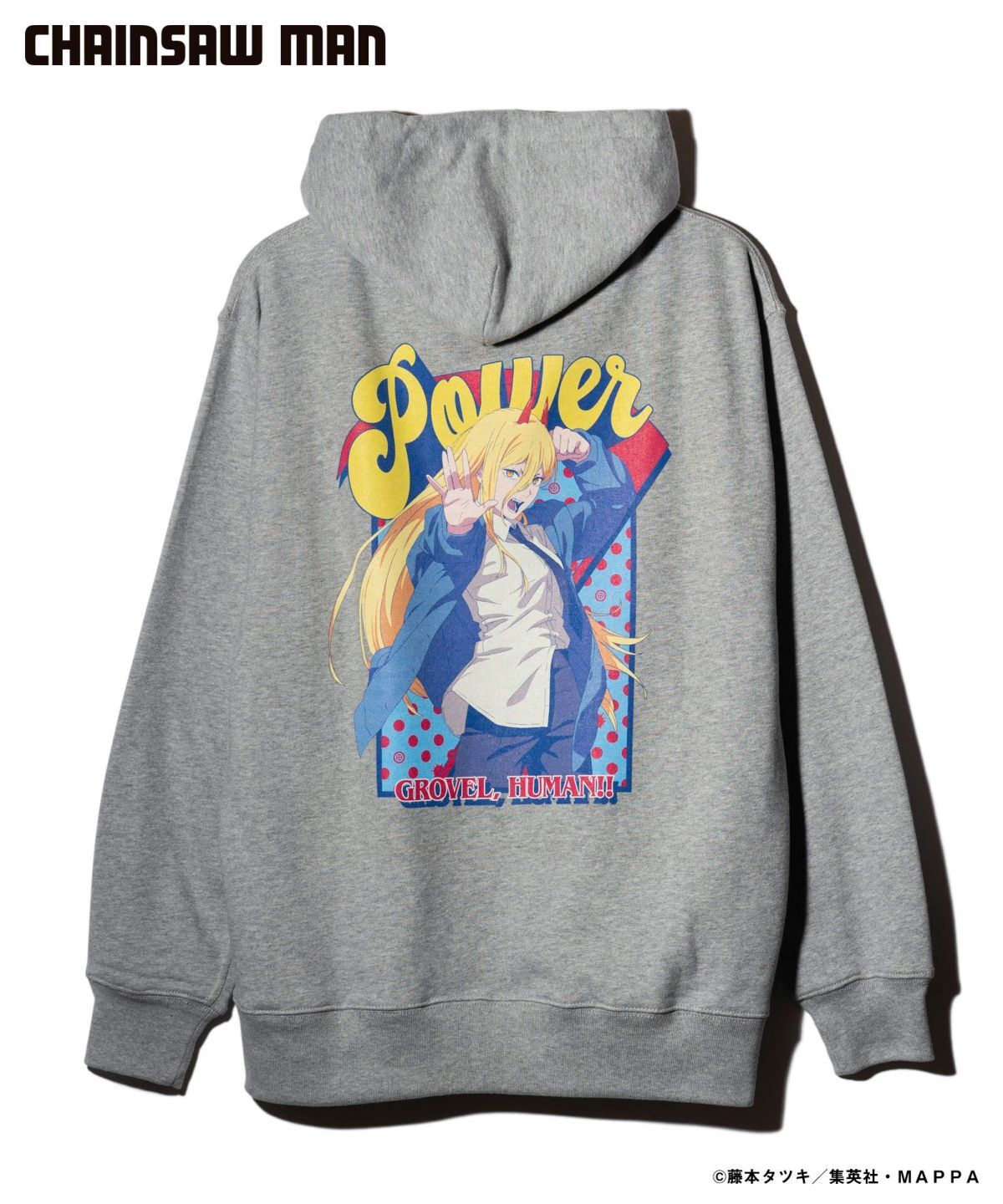 Chainsaw Man Power Hoodie glamb Gray Japan limited New | eBay