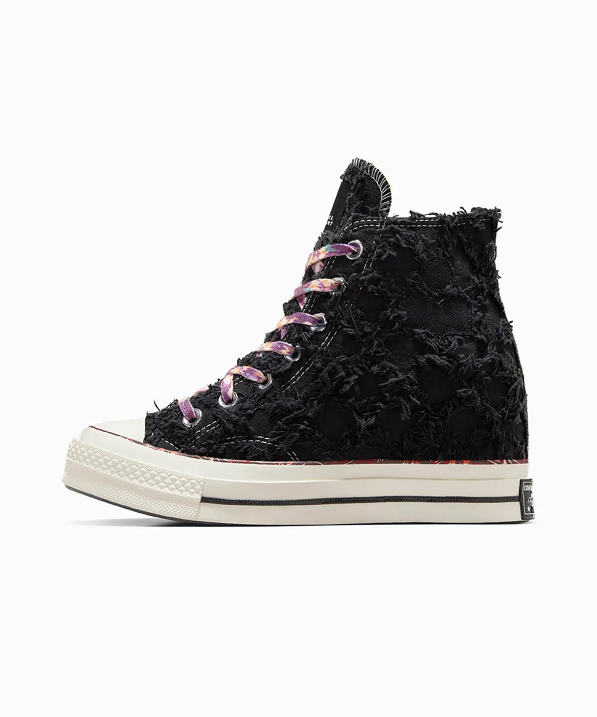 Pre-owned Converse X Isabel Marant Chuck 70 Internal Wedge Hi Shoes - Raven (a10223c) In Black