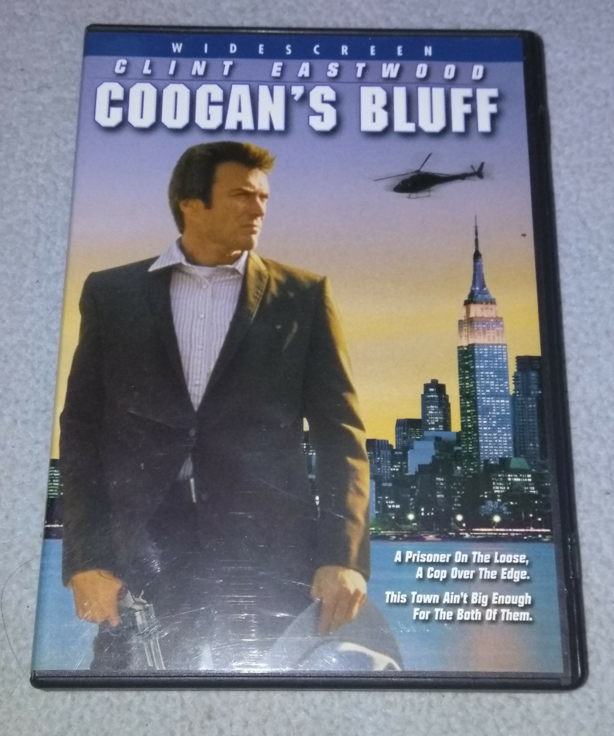 Coogan's Bluff DVD WS Clint Eastwood RARE opp