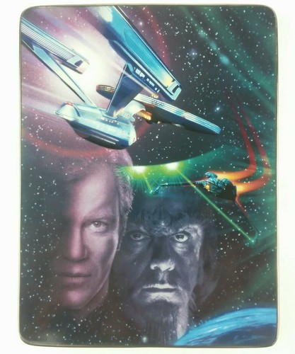 Star Trek Defenders of Final Frontier 4 Ceramic Plate Set Franklin Mint 1998