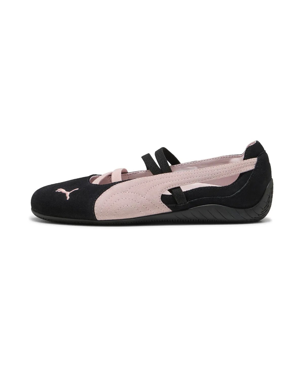Puma Speedcat Ballet Suede Black Pink Womans 401287-02