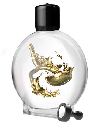 Colorful Ferrofluid in a Bottle