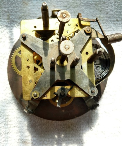 Antique Ingraham XRay Peg Leg Alarm Clock-Circa 1922-Running!! Serviced