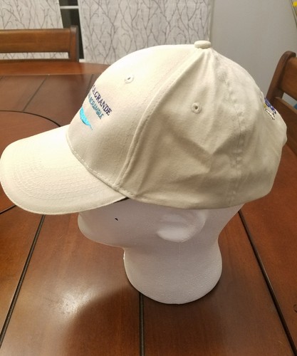 Boca Grande Fall Scramble Golf Tournament Mens Hat Khaki Strapback Cap