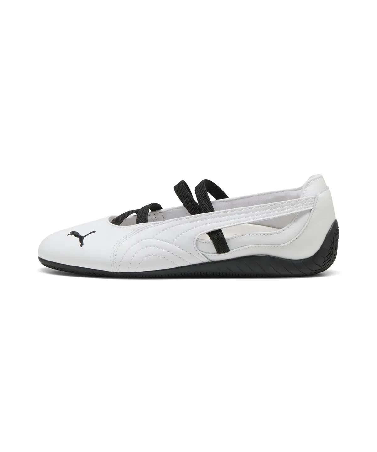 靴 puma 00s ballet shoes Vintage puma ballet core flats moto lacing 00s