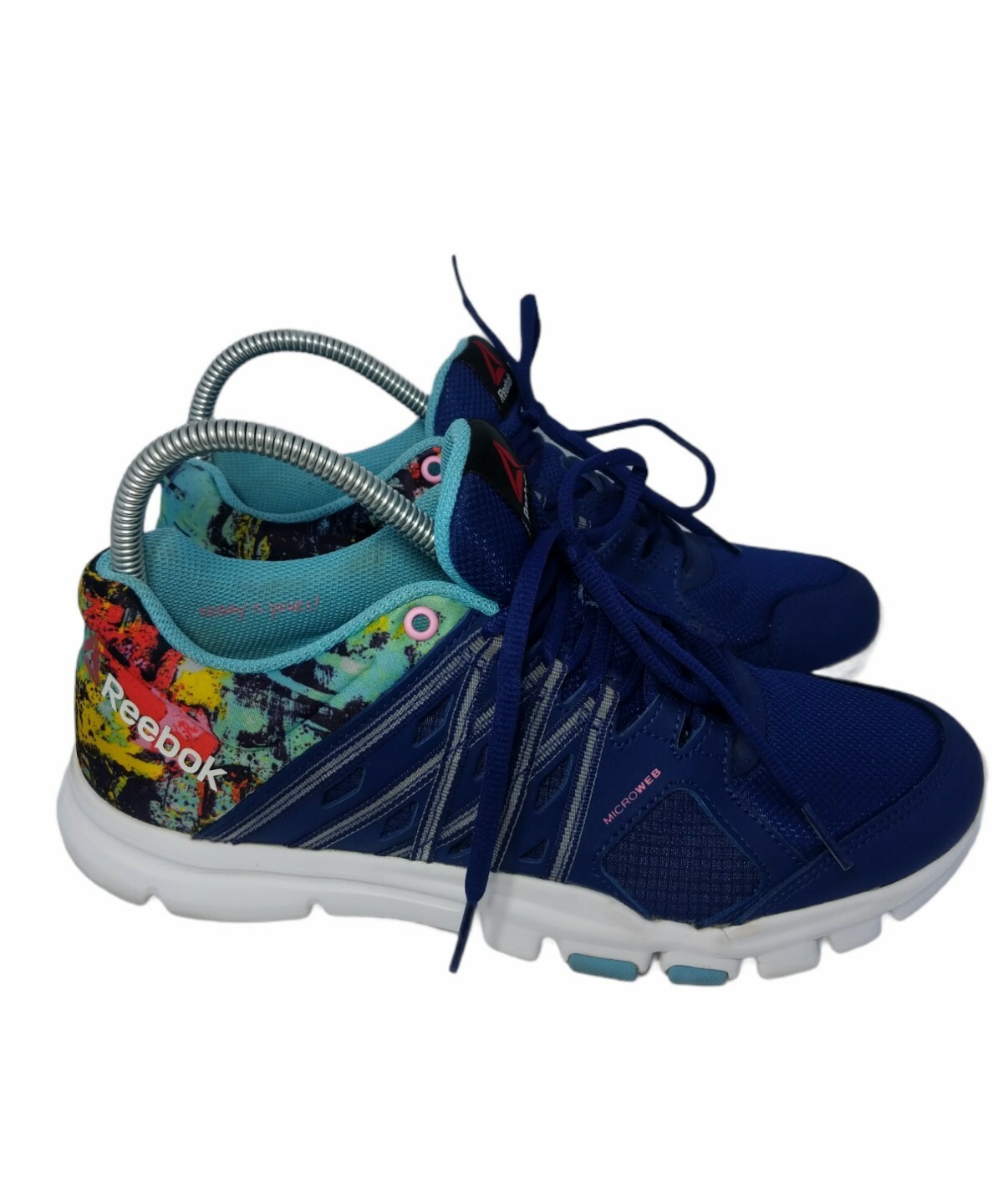 Reebok Yourflex Trainette 8.0 Purple Sneakers Women's Shoes Size 9: купить  с доставкой из США, цена 3 596 руб - (154464801409)