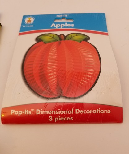 Apple Homeschool Classroom Daycare Decorations Carson-Dellosa Pop-Its 2 Packs