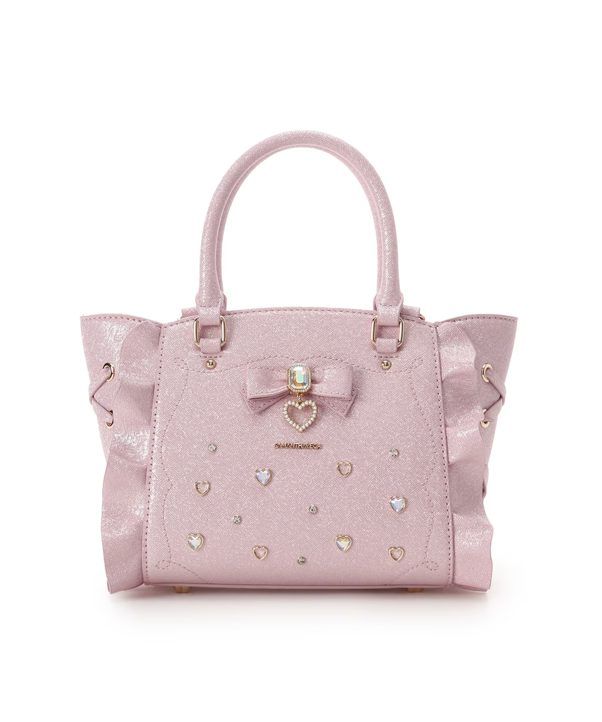 Samantha Vega Heart Jewelry 2 Way Handbag Shoulder Bag