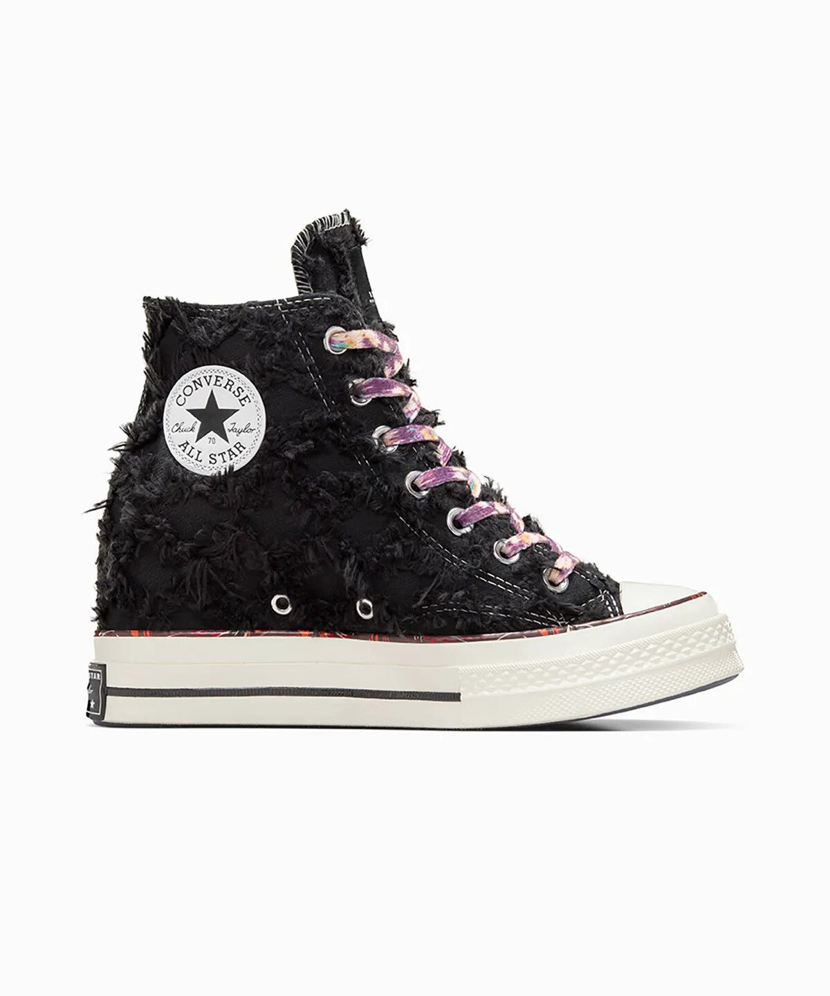 Pre-owned Converse X Isabel Marant Chuck 70 Internal Wedge Hi Shoes - Raven (a10223c) In Black