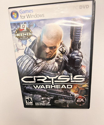 Crysis Warhead Windows Game PC DVD ROM 2008 Complete 2 Disc Manual
