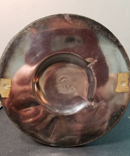 Antique Derby S.P. Co. International Co. Silverplate pair of  Candlesticks