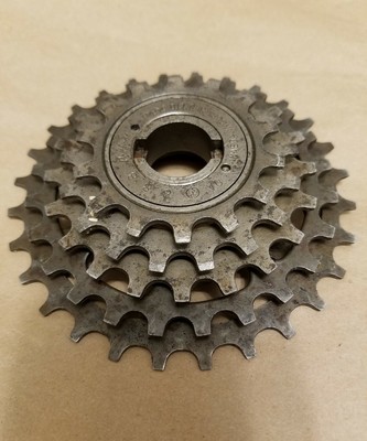 14x34 w//Brown Finish New-Old-Stock Suntour Perfect 6-Speed Freewheel