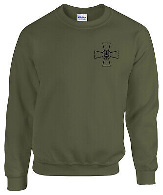 Zelenskyy Sweater Ukraine Military Emblem Sweatshirt Jumper GD056 | Anti-Putin