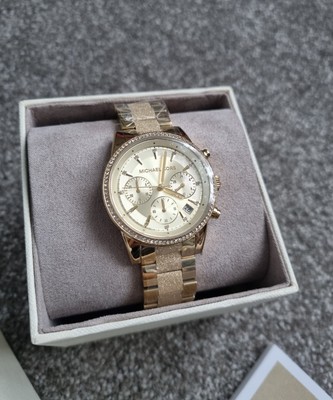 MICHAEL KORS Women's Ritz Gold Tone Watch RRP £269