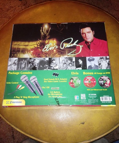 Elvis Presley Dual Plug 'N' Sing Karaoke Set for DVD Players/Game Consoles