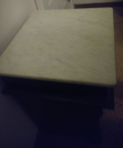 Beautiful Antique Victorian Marble Top Washstand /Commode/ Plant Stand