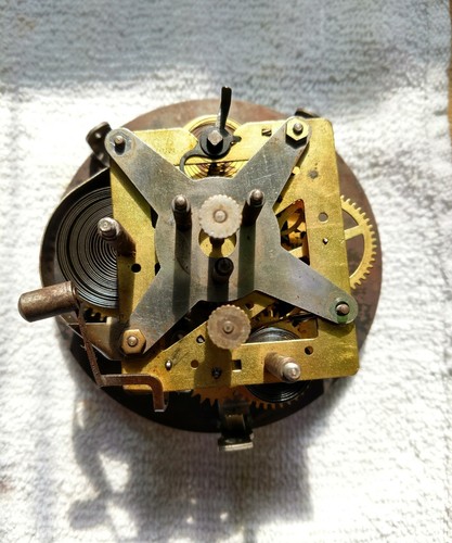 Antique Ingraham XRay Peg Leg Alarm Clock-Circa 1922-Running!! Serviced