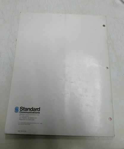 service manual for hx400v Vhf/fm handheld transceiver