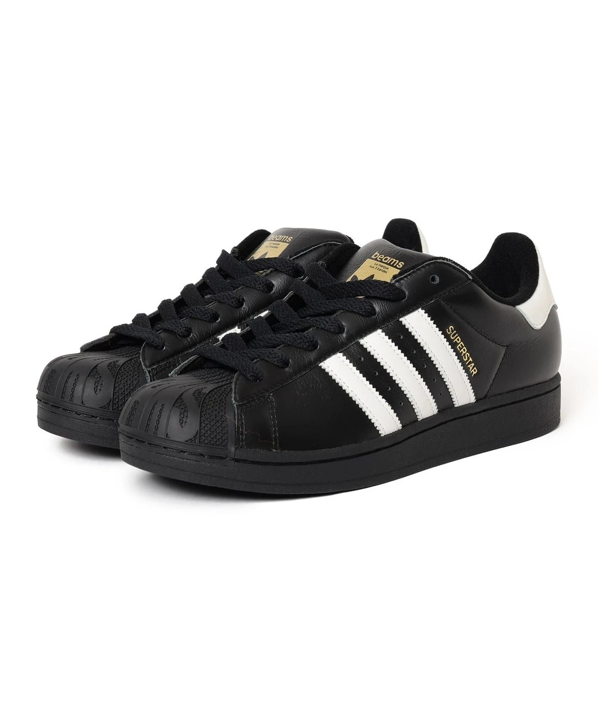 adidas Originals Superstar II Beams JR6484 Cloud Black Core