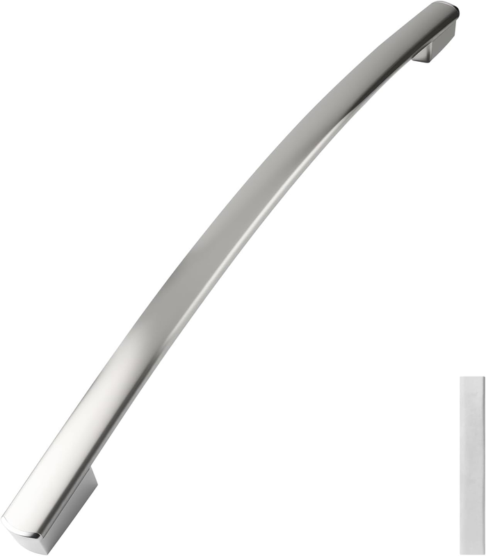 Freezer Door Handle WR12X34310 for GE Refrigerator GNE25J GFE24 Stainless Steel