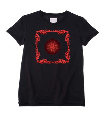 CELTIC FIRE UNISEX KIDS TSHIRT  Pagan Druid Wicca Goth Gothic Childrens
