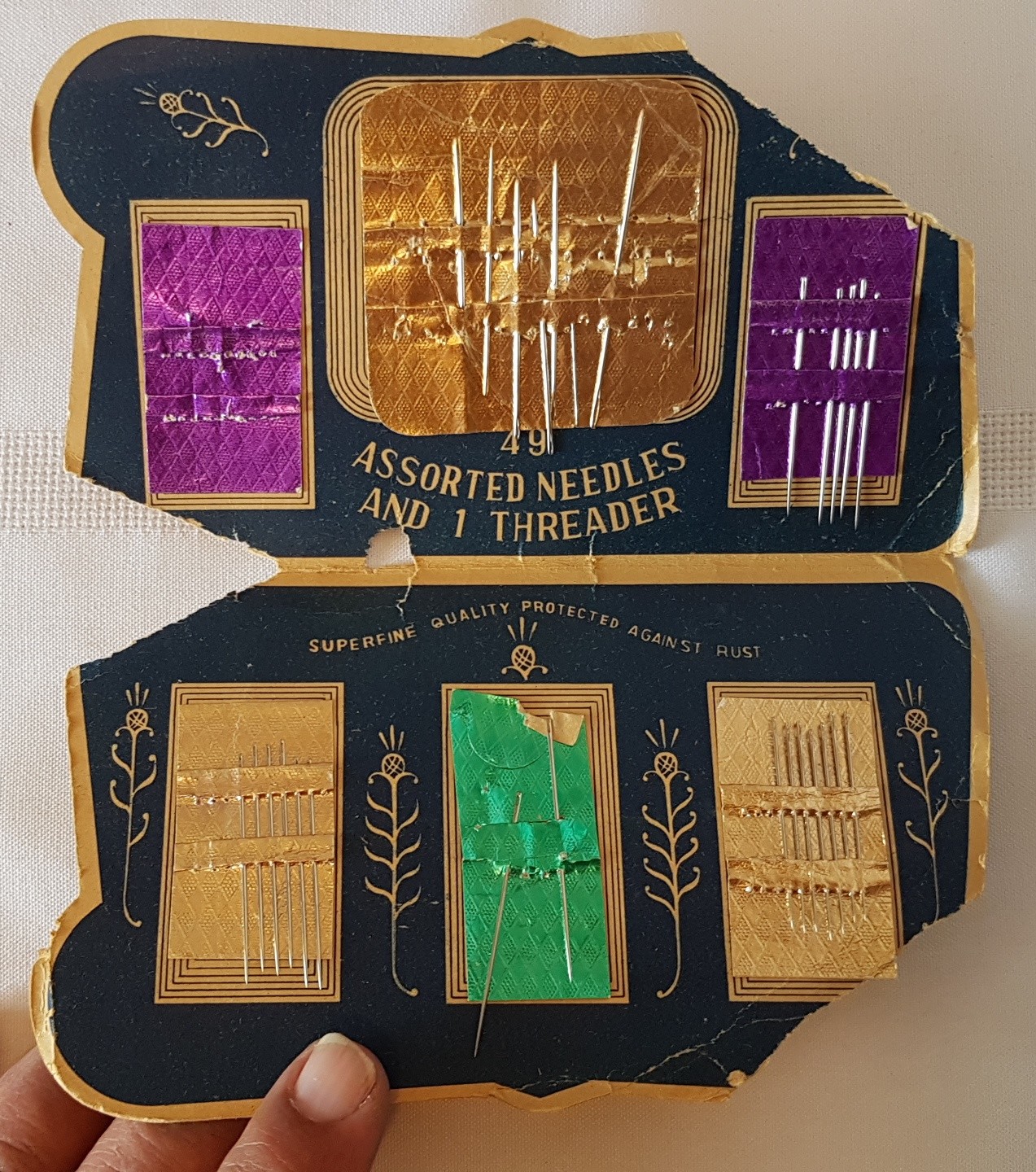 Vintage R.C.M.P. Needle Book