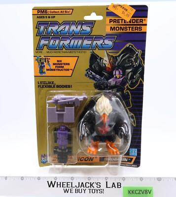 Birdbrain Pretender Monsters 1989 Vintage Hasbro G1