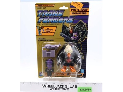 Birdbrain Pretender Monsters 1989 Vintage Hasbro G1 Transformers Figure MOSC