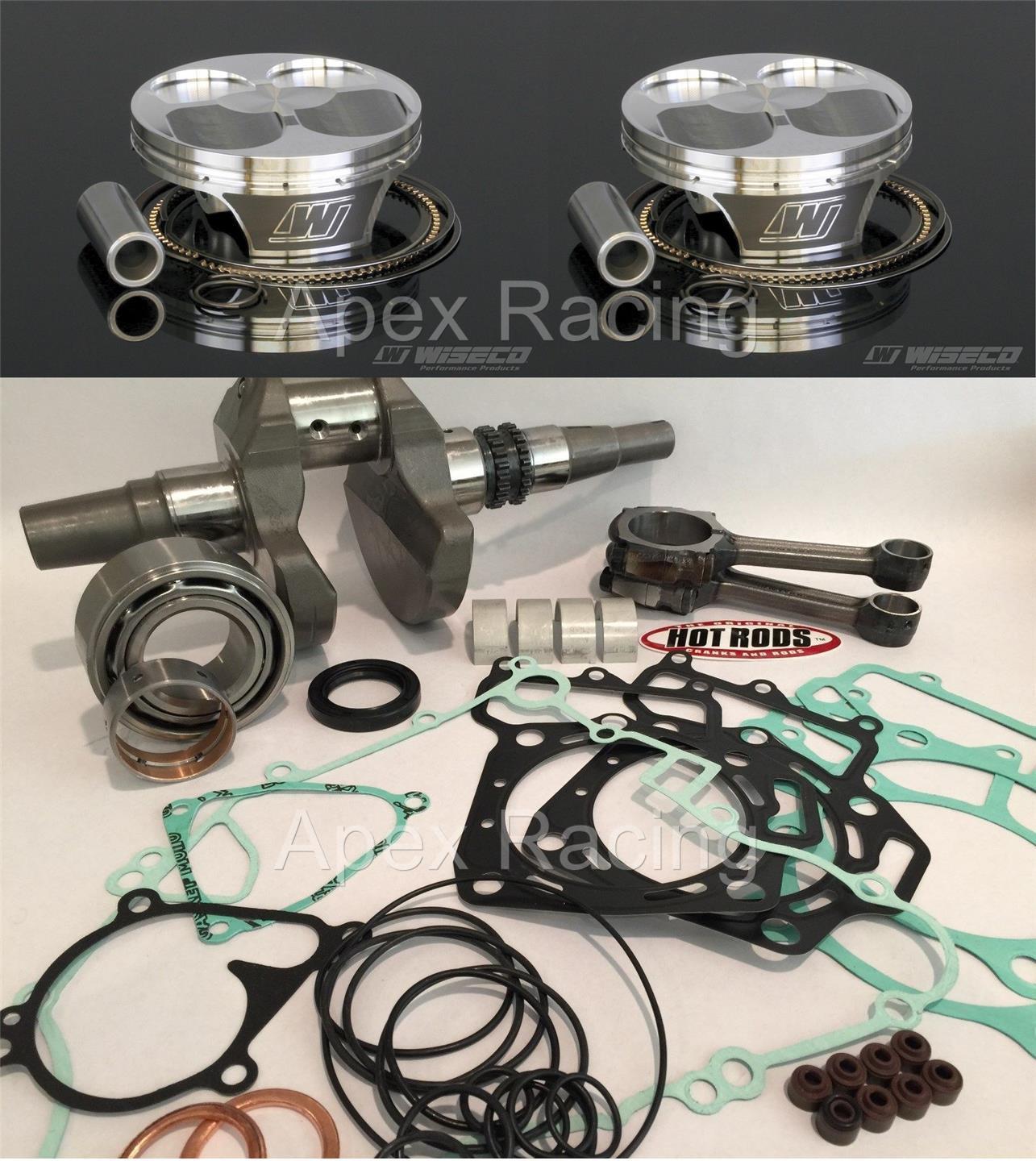 KAWASAKI 04-09 KFX 700 HOTRODS WISECO Top & Bottom End KAWASAKI 04-09 KFX 700 HOTRODS WISECO Top & Bottom End