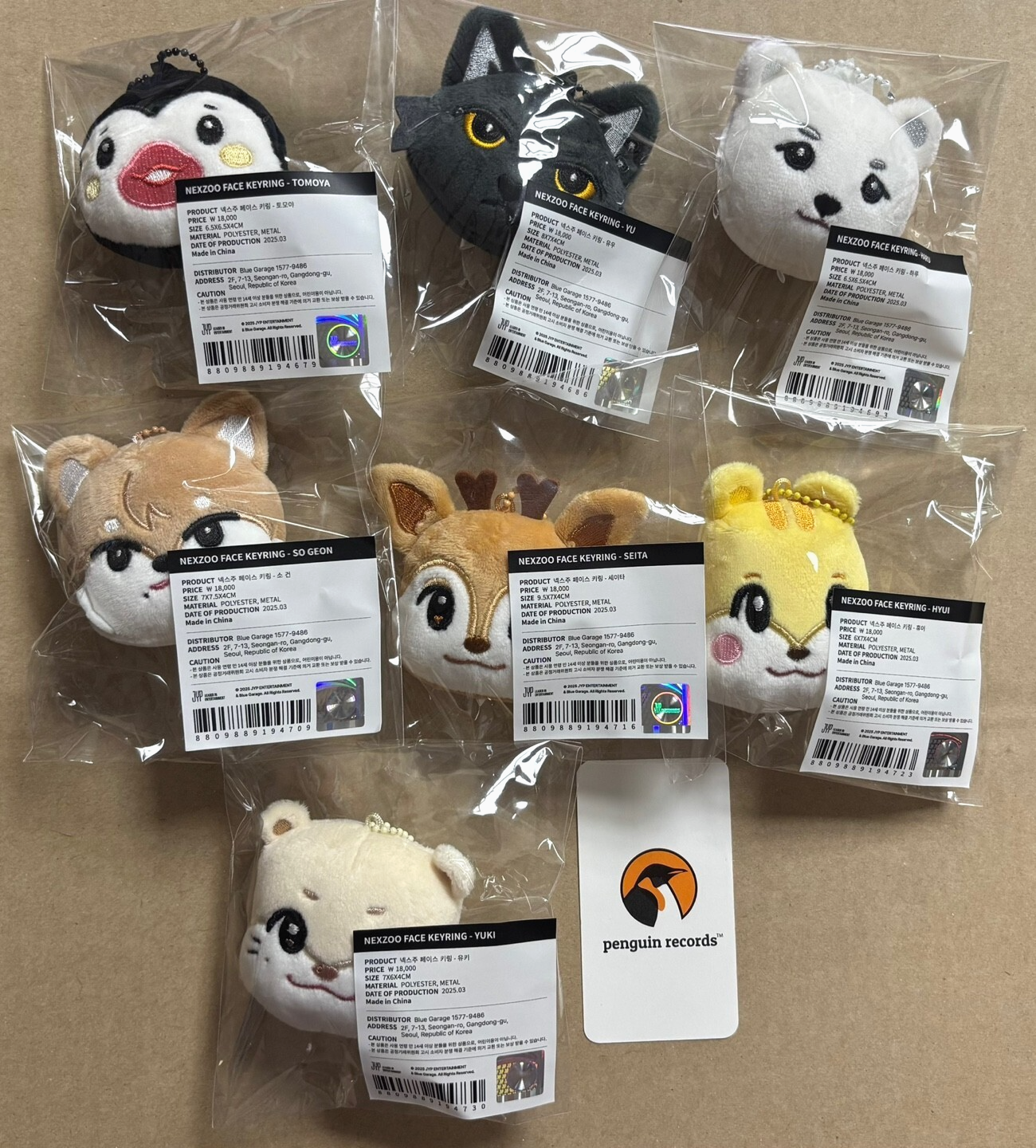 NEXZ ネクスジ SOGEON ソゴン NEXZOO FACE KEYRING NEXZ ネクスジ セイタ NEXZOO FACE KEYRING キーリング - メルカリ